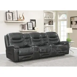 Recliner Sofa; Luxury 3 Seater Recliner Sofa Set for Elegant Home