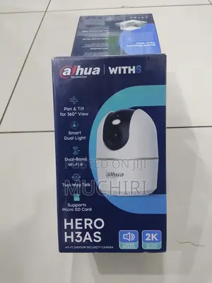 Dahua Hero H3AS 2K Smart Wi-Fi 6 Indoor CCTV Camera – 3MP Lens