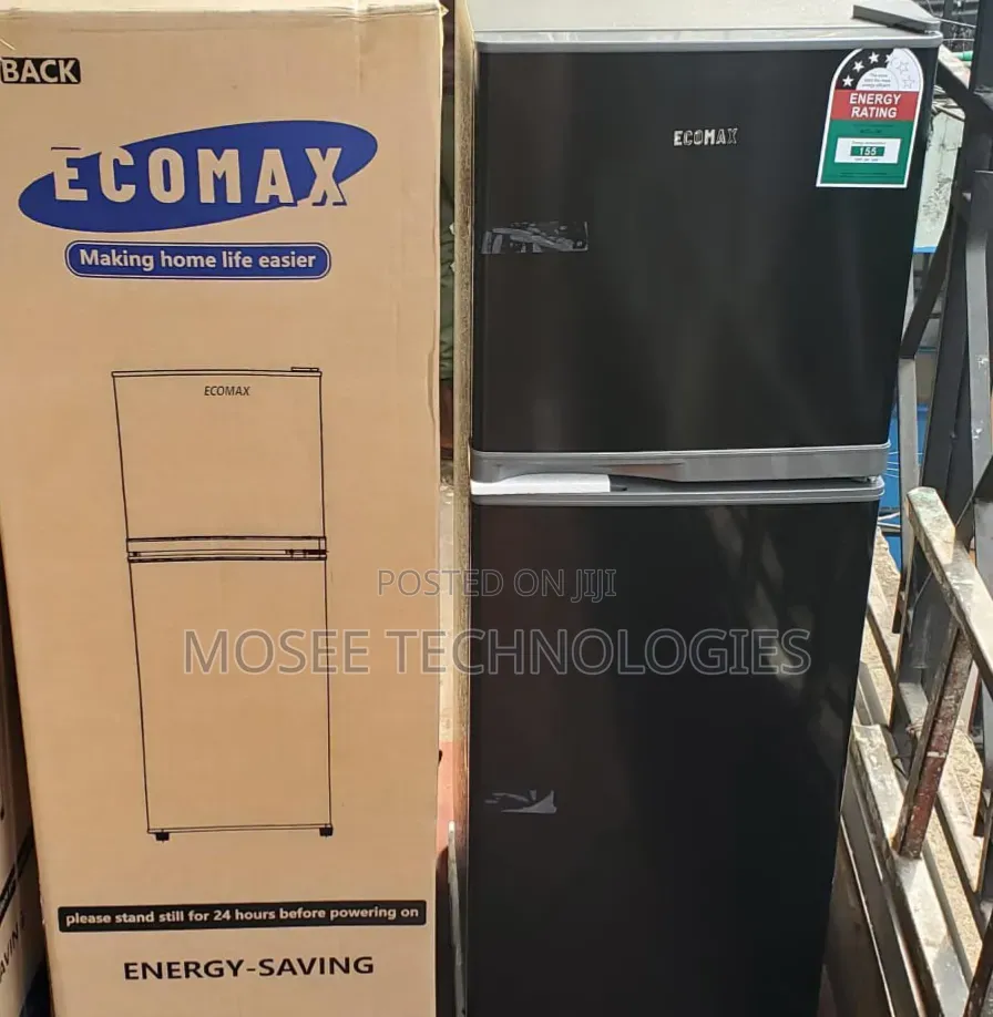 Ecomax 108L Double Door Fridge