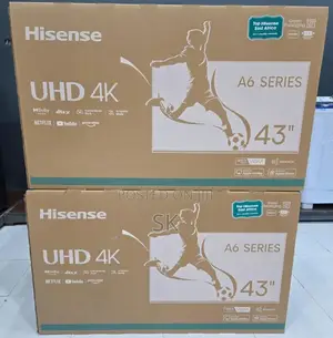 Hisense Smart TV A6 4k Uhd 43inchs
