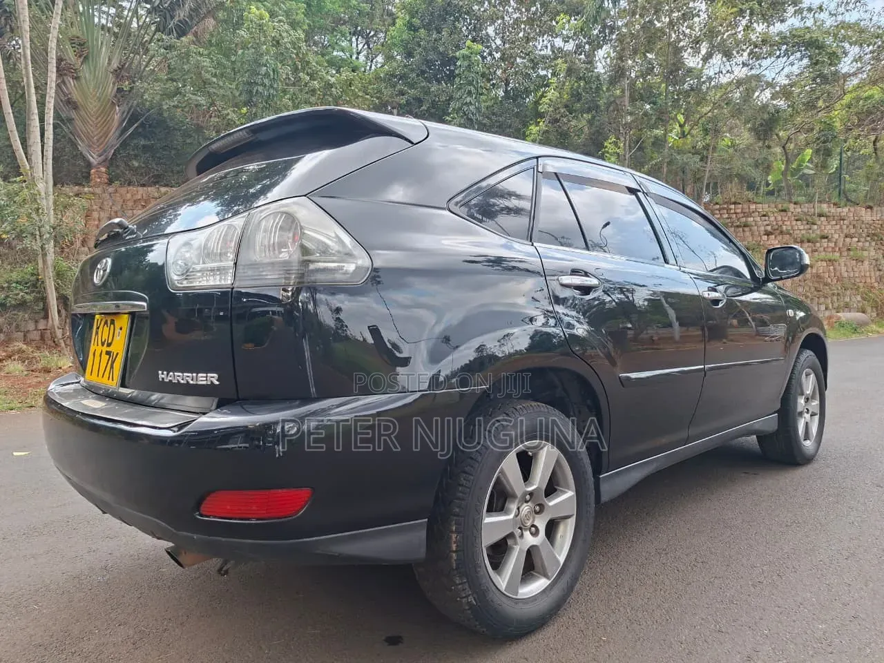 Toyota Harrier 2.4 2008 Black