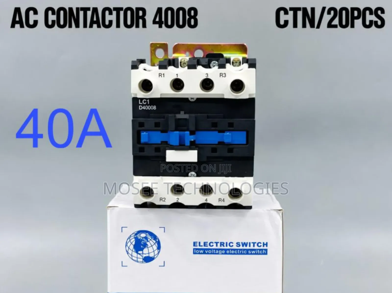 AC Contactor 40A Heavy-Duty Electrical Switch