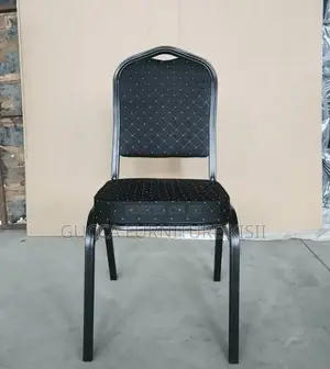 Black Heavy Duty Conference/Banquet Chair