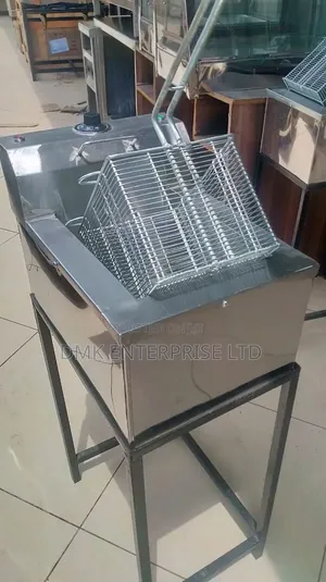Single Stainless Steel Electric Commercial Deep Fryer