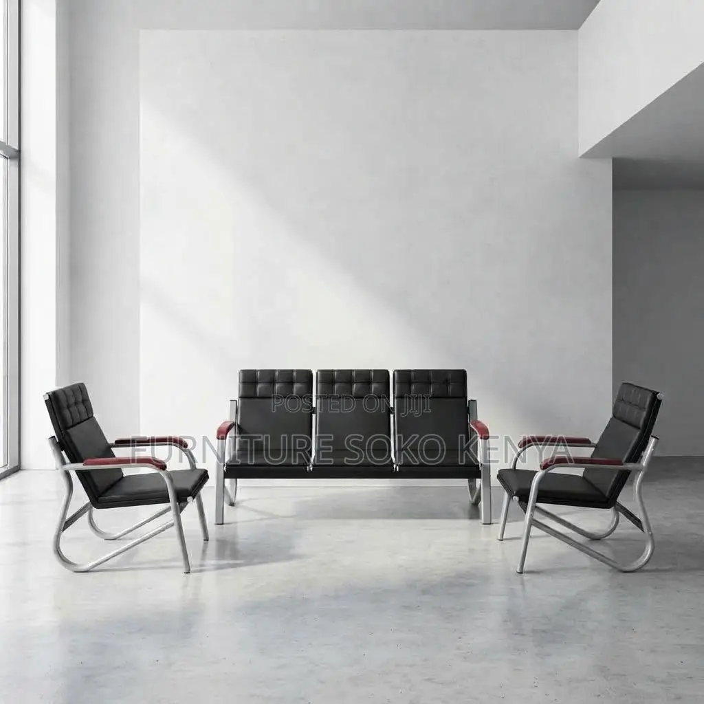 Sofas; Urban 5-Seater Executive Office Visitor's Sofa Set