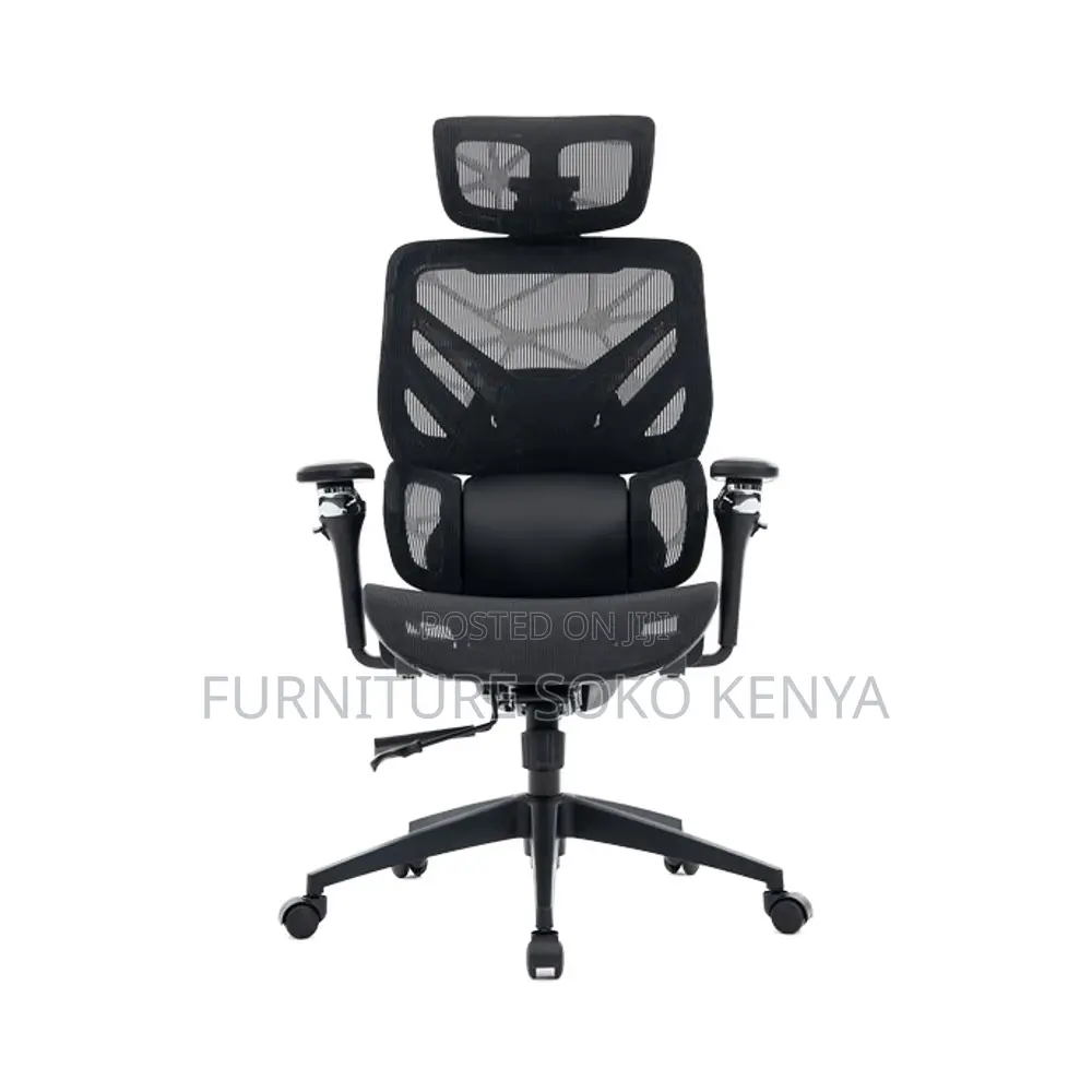 Office Chairs; Adjustable Mesh Orthopedic Chair With Footrest