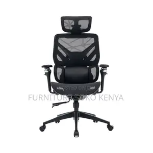 Office Chairs; Adjustable Mesh Orthopedic Chair With Footrest