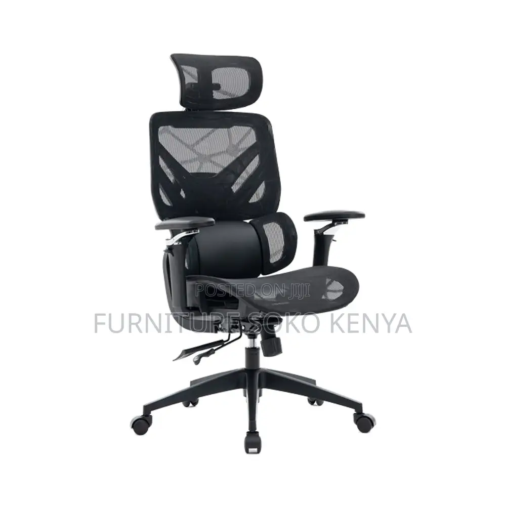 Office Chairs; Adjustable Mesh Orthopedic Chair With Footrest