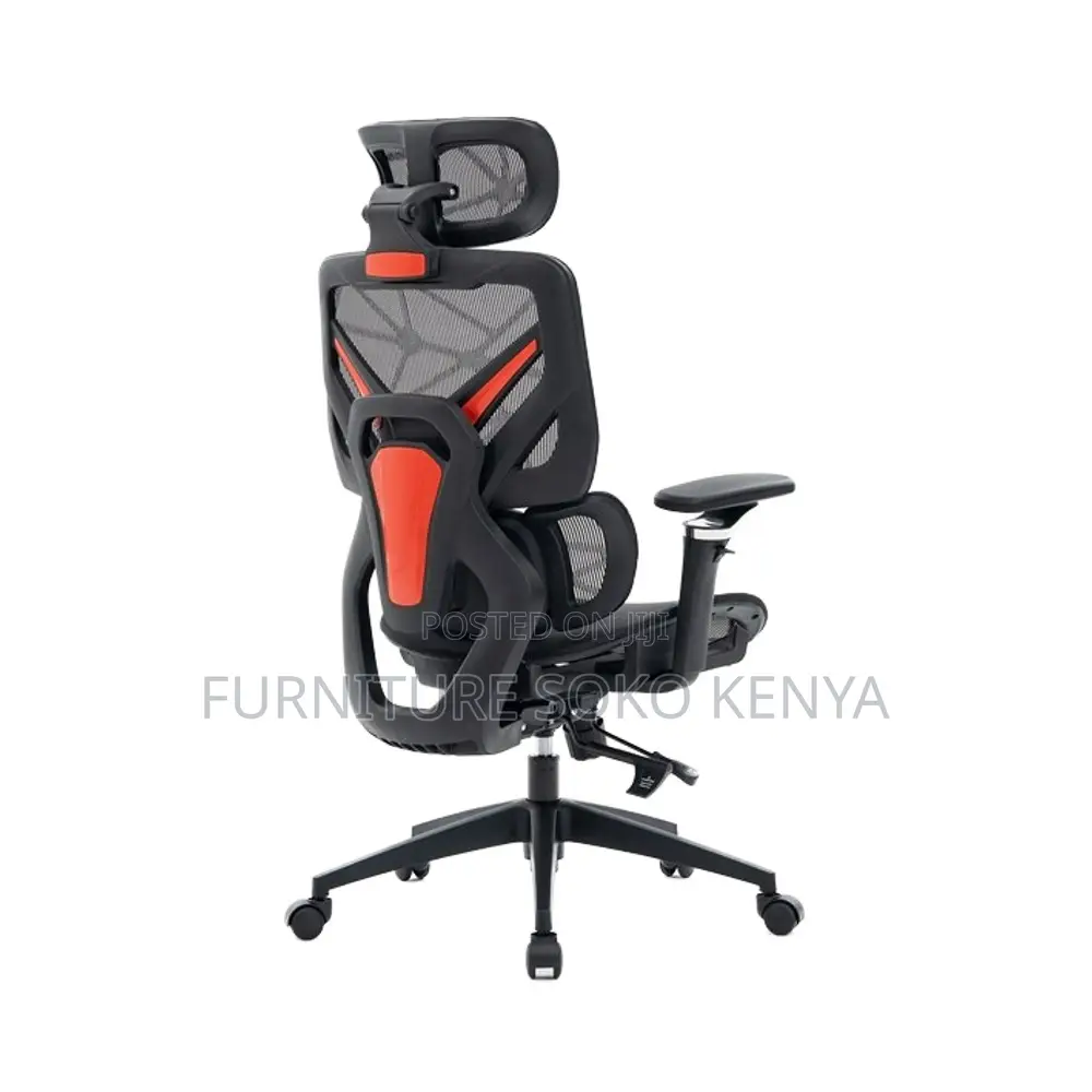 Office Chairs; Adjustable Mesh Orthopedic Chair With Footrest
