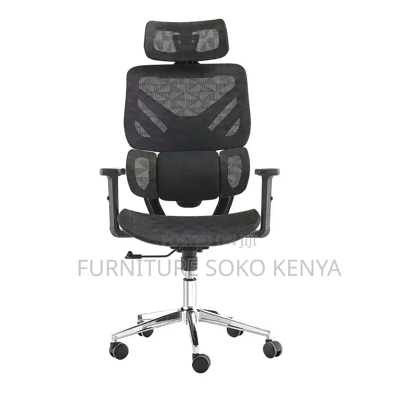 Office Chairs; Adjustable Mesh Orthopedic Chair With Footrest