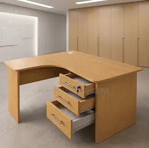 Office Desk; 1200mm Curved Generic Offices Room Study Desk