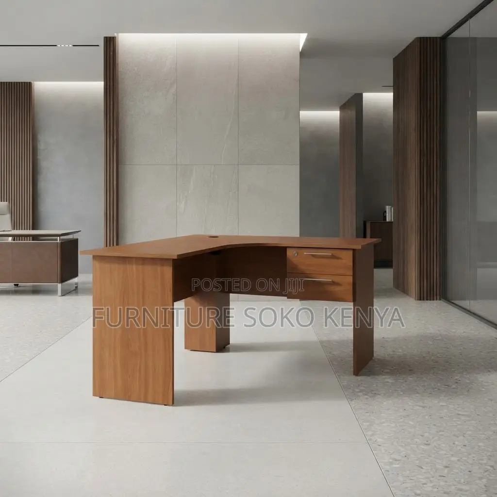 Office Desk; 1200mm Curved Generic Offices Room Study Desk