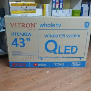 Vitron 43′′ Smart Whale OS Television 2026 Model