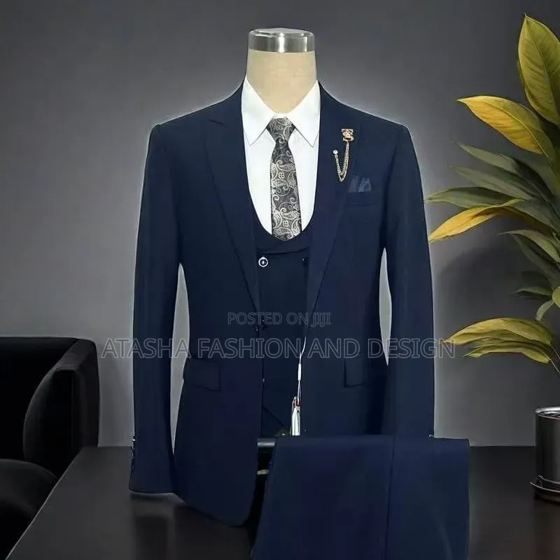 Men Suit Nevy Blue Turkey