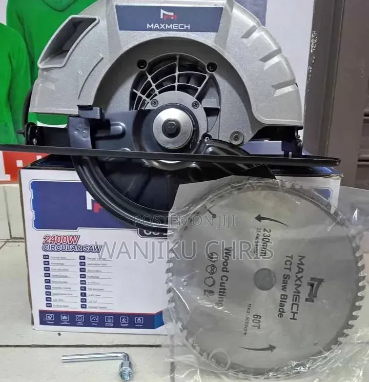Heavy Duty Maxmech Electric Circular Saw 2400W