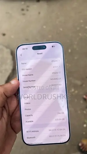 Apple iPhone 17 256 GB Blue