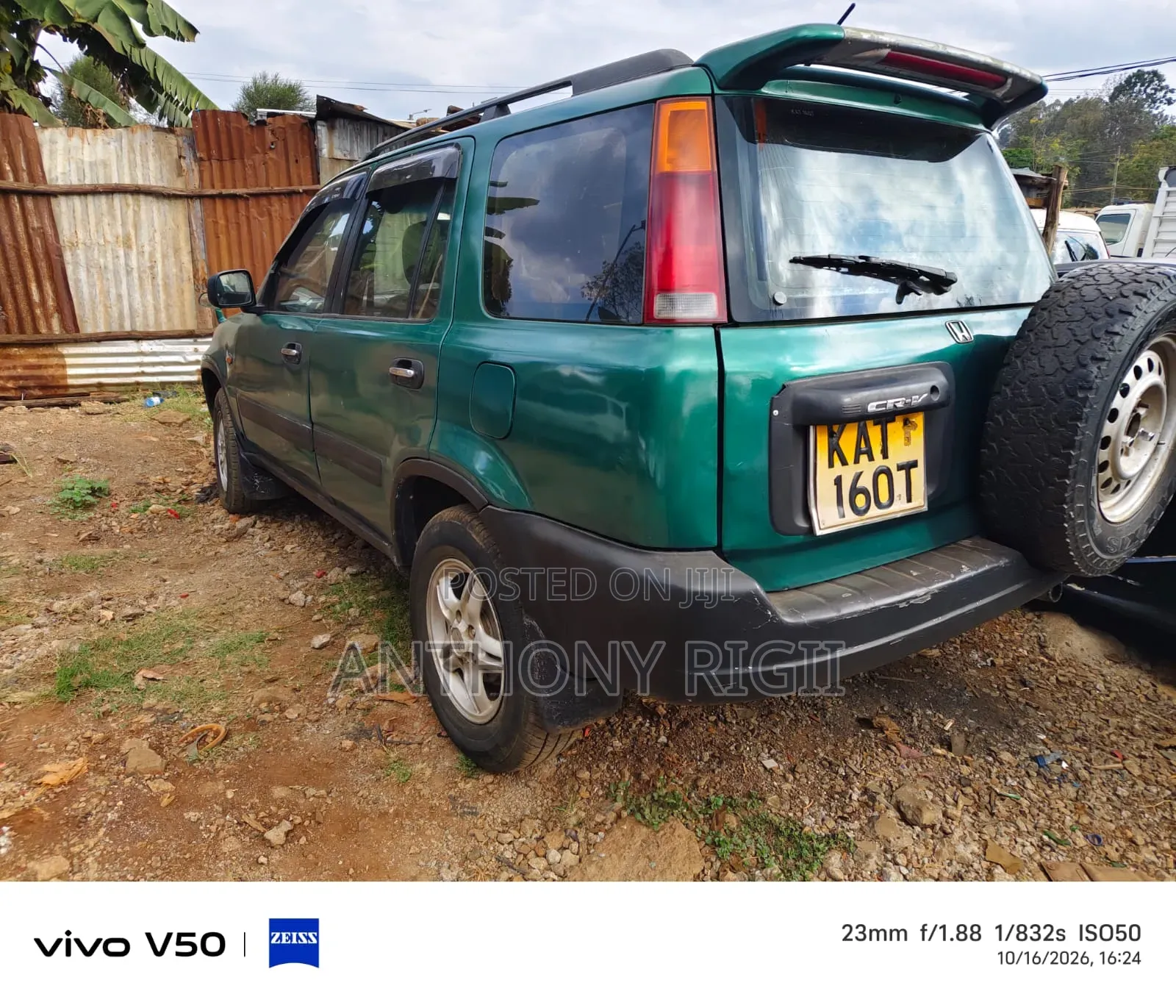 Honda CR-V 2.0 Automatic 1998 Green