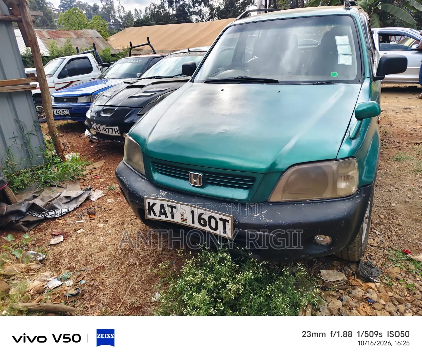 Honda CR-V 2.0 Automatic 1998 Green