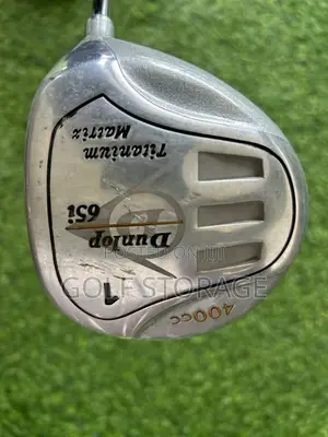 Dunlop 65i Driver, Titanium Matrix Steel Shaft