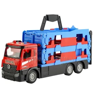 Rail Truck 6 Small Metallic Cars