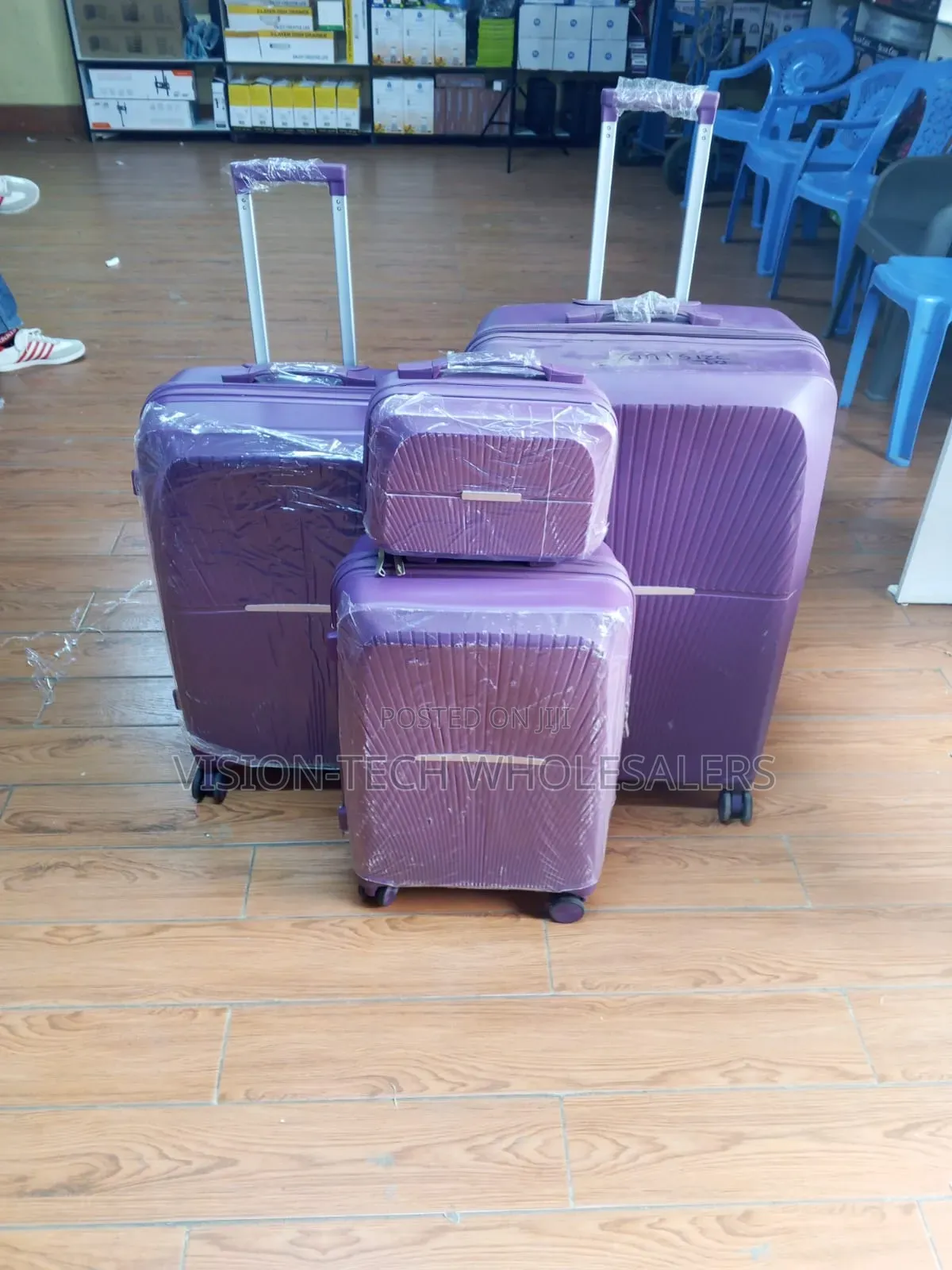 4 in 1 Rubber Suitcase