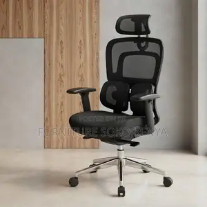 Office Chair; Executive Orthopedic Mesh Fabrcated Office Chair
