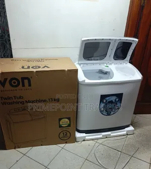 Von 13KG Twin Tub Washer – Reliable Laundry Performance