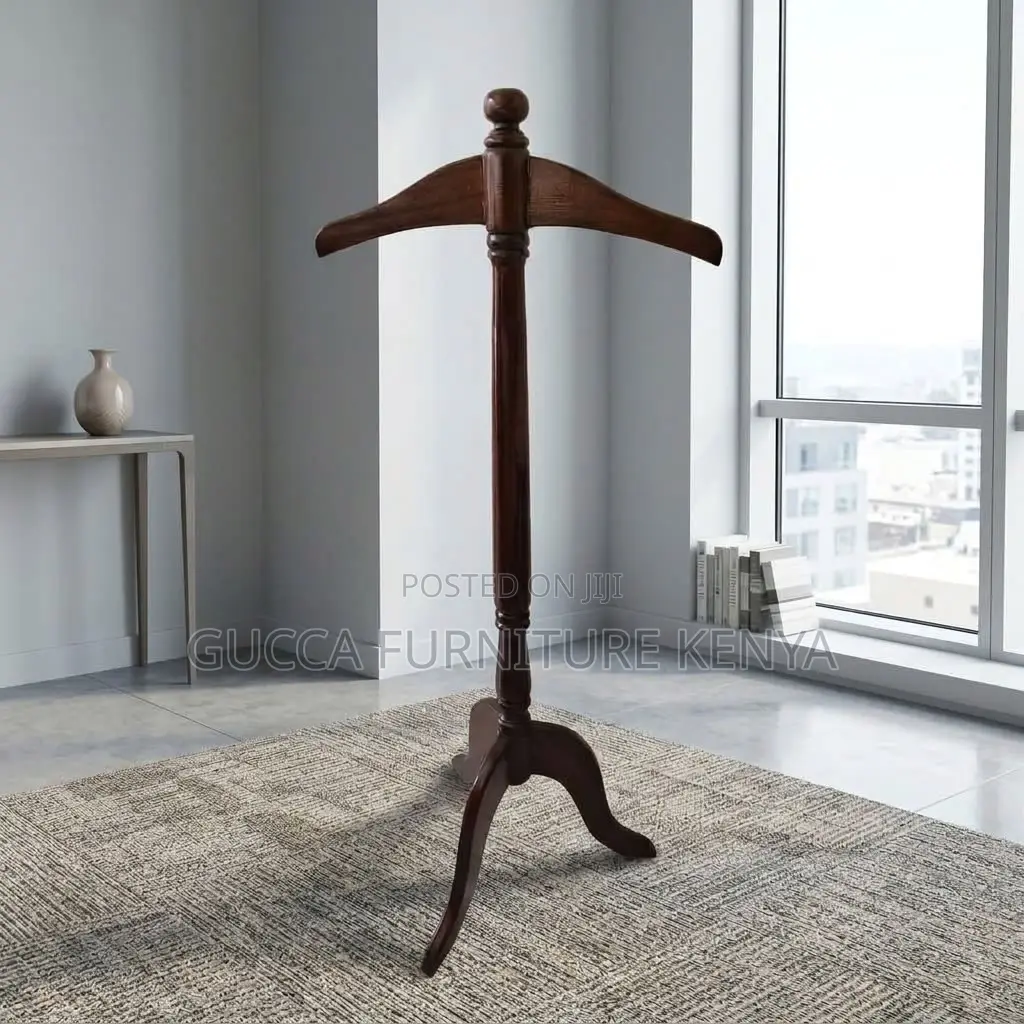 Mahogany Coat Stand.