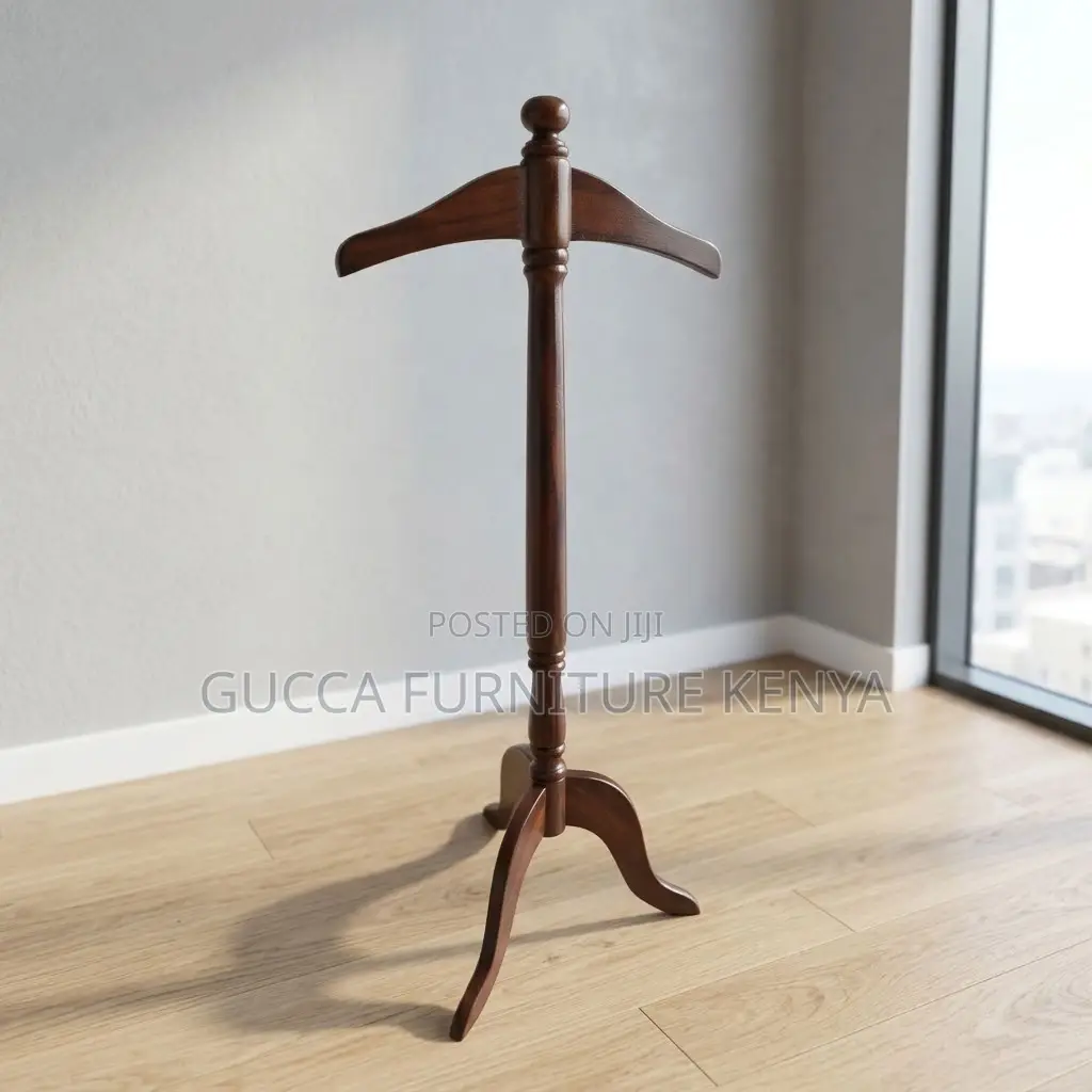 Mahogany Coat Stand.