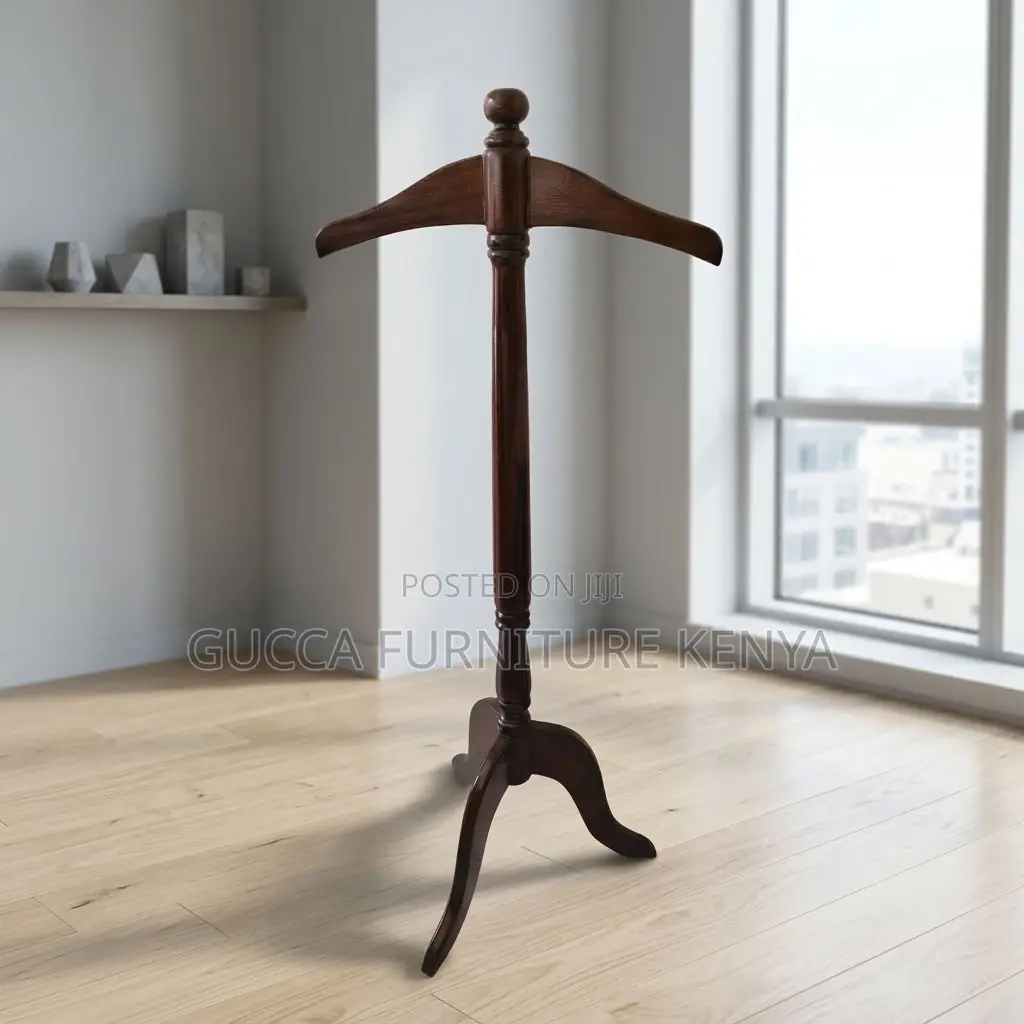 Mahogany Coat Stand.