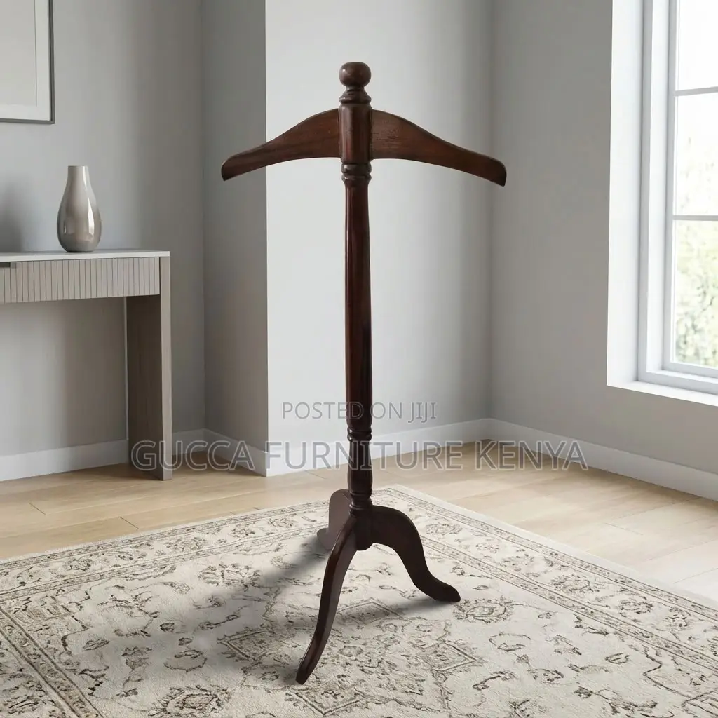Mahogany Coat Stand.