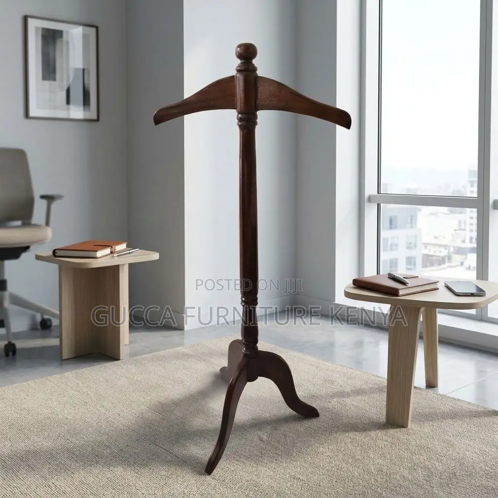 Mahogany Coat Stand.