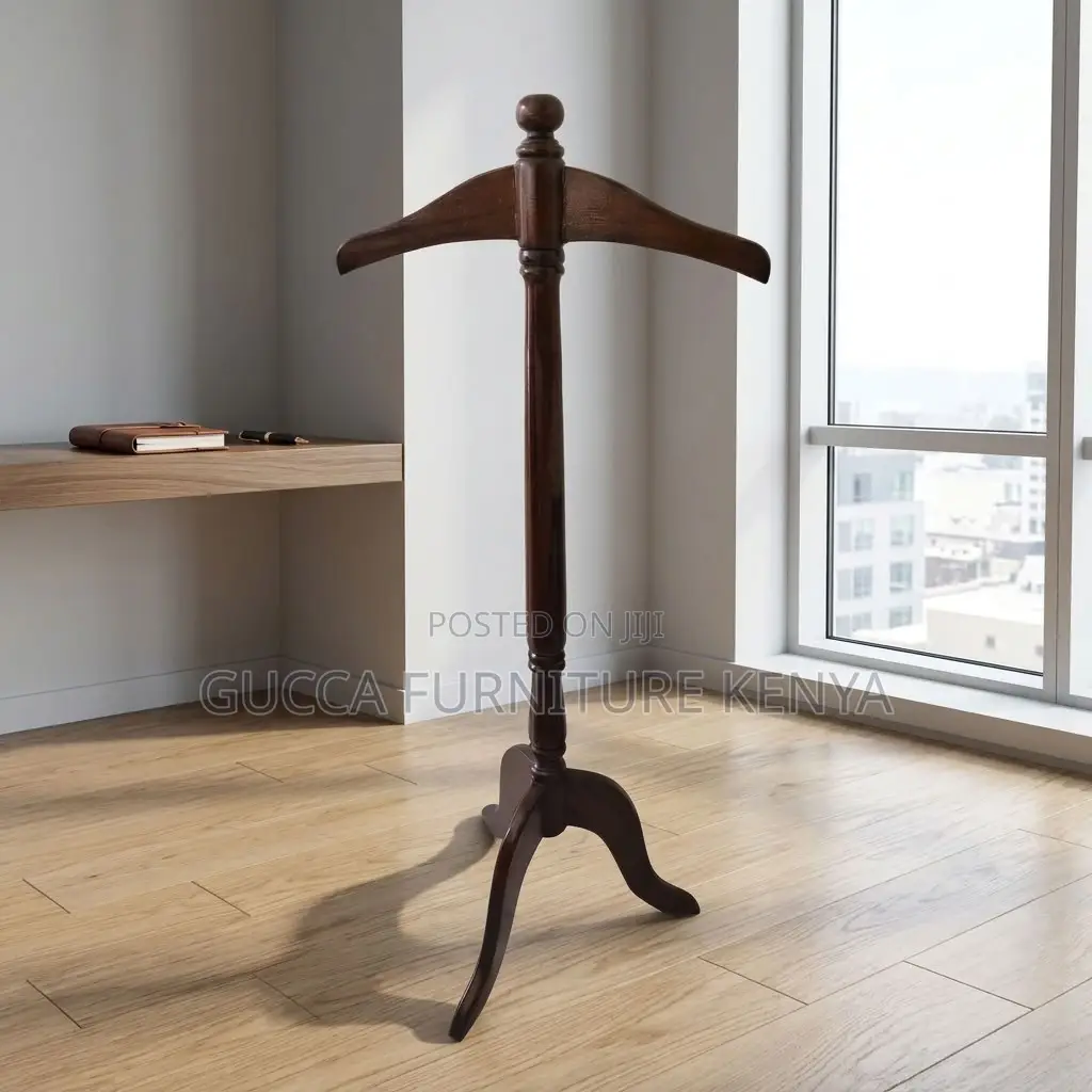 Mahogany Coat Stand.