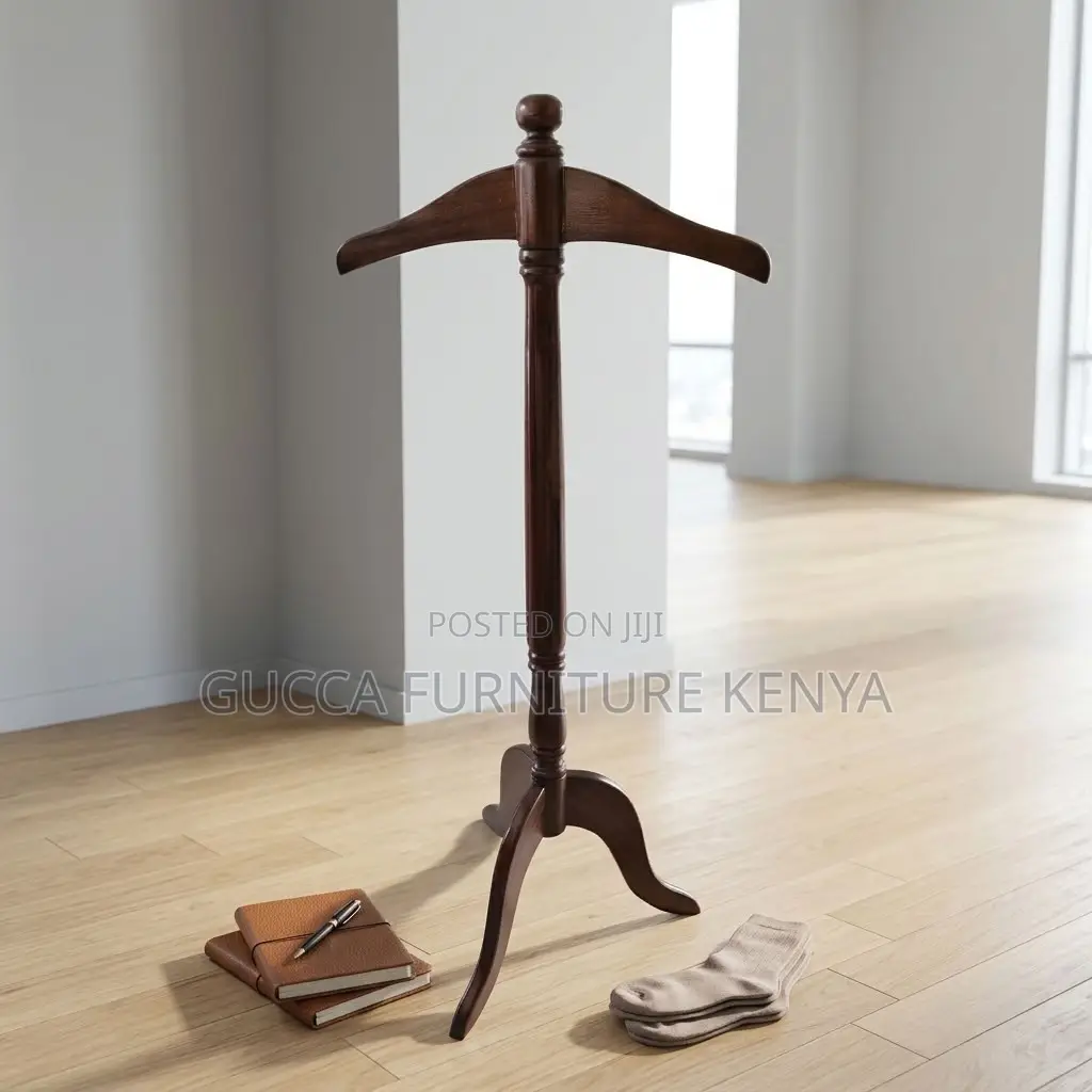 Mahogany Coat Stand.