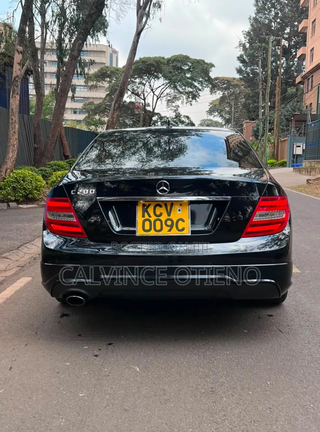 Mercedes-Benz C200 2013 Black