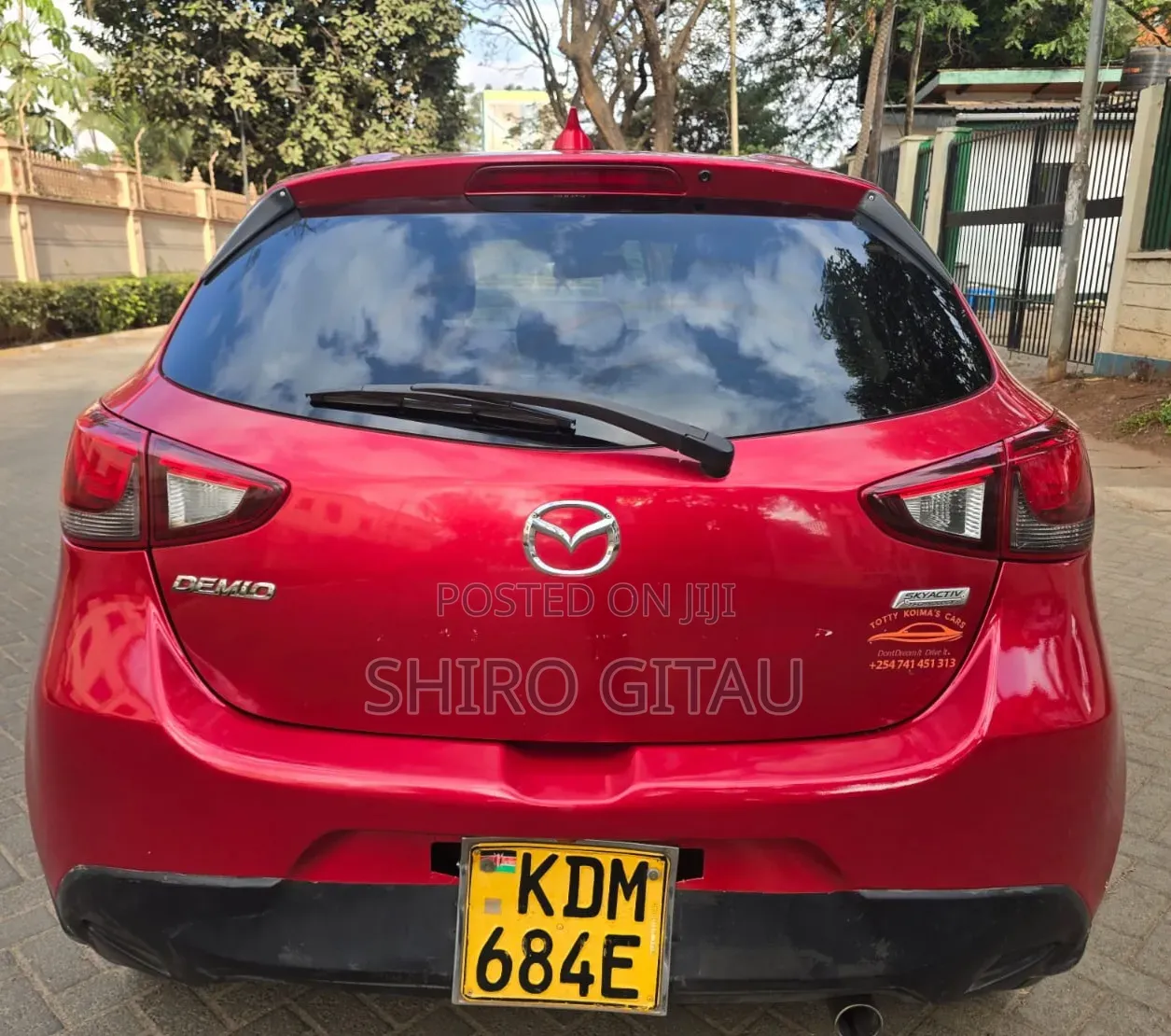 Mazda Demio 2016 Red