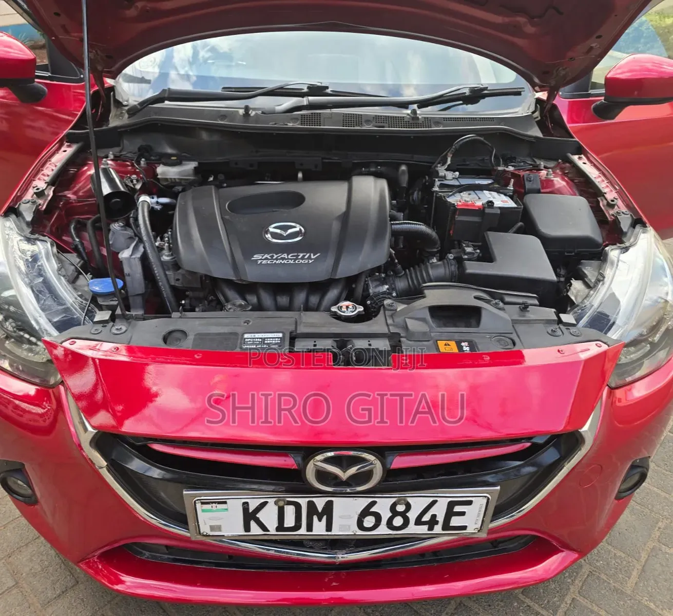 Mazda Demio 2016 Red