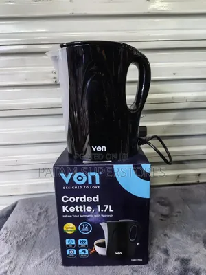 Von Cordless Water Kettle 1.7L VSKC17BNK