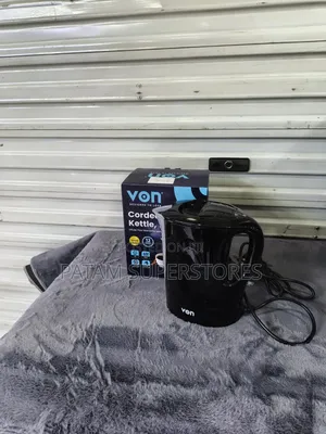Von Cordless Water Kettle 1.7L VSKC17BNK