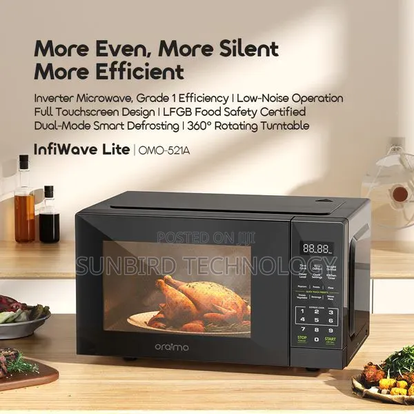 Microwave -Easy to Use, Efficient and Quiet