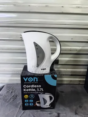 Von Cordless Water Kettle 1.7L VSKL17BNK