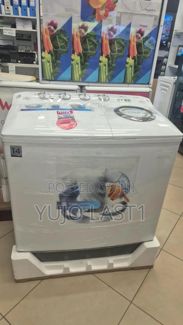 Midea Twin Tub Washing Machine White – 10KG (MT100W100/WG)