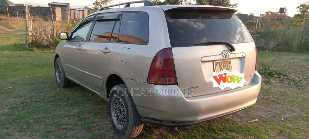 Toyota Corolla Fielder 2001 Silver