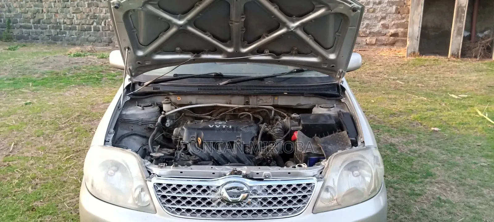 Toyota Corolla Fielder 2001 Silver