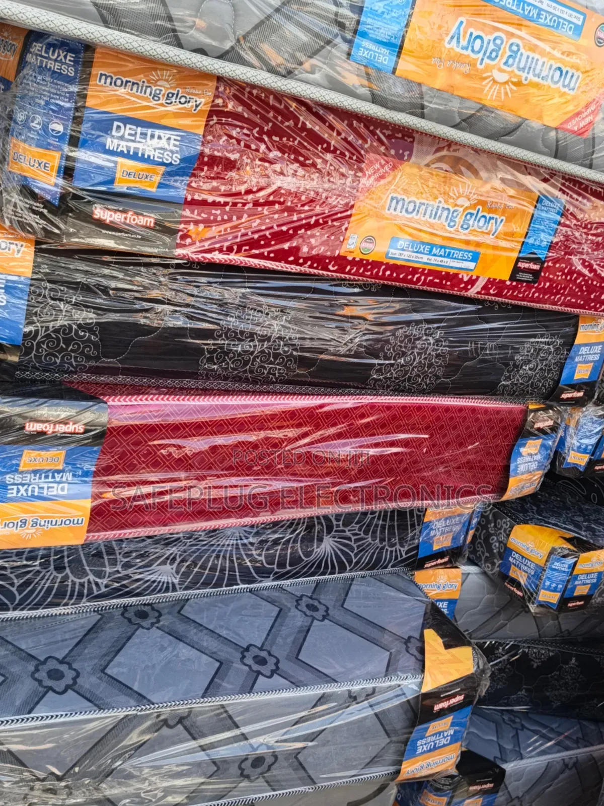 4x6 Double Superfoam Morning Glory Medium Density Mattress