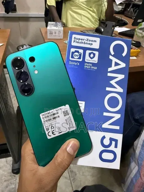 New Tecno Camon 50 Pro 256 GB Black