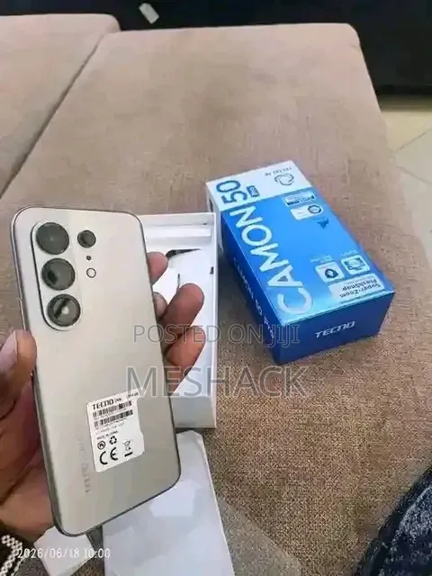 New Tecno Camon 50 Pro 256 GB Black