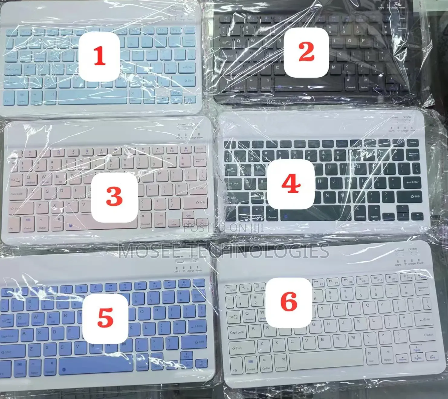 Modern Wireless Rechargeable Keyboard