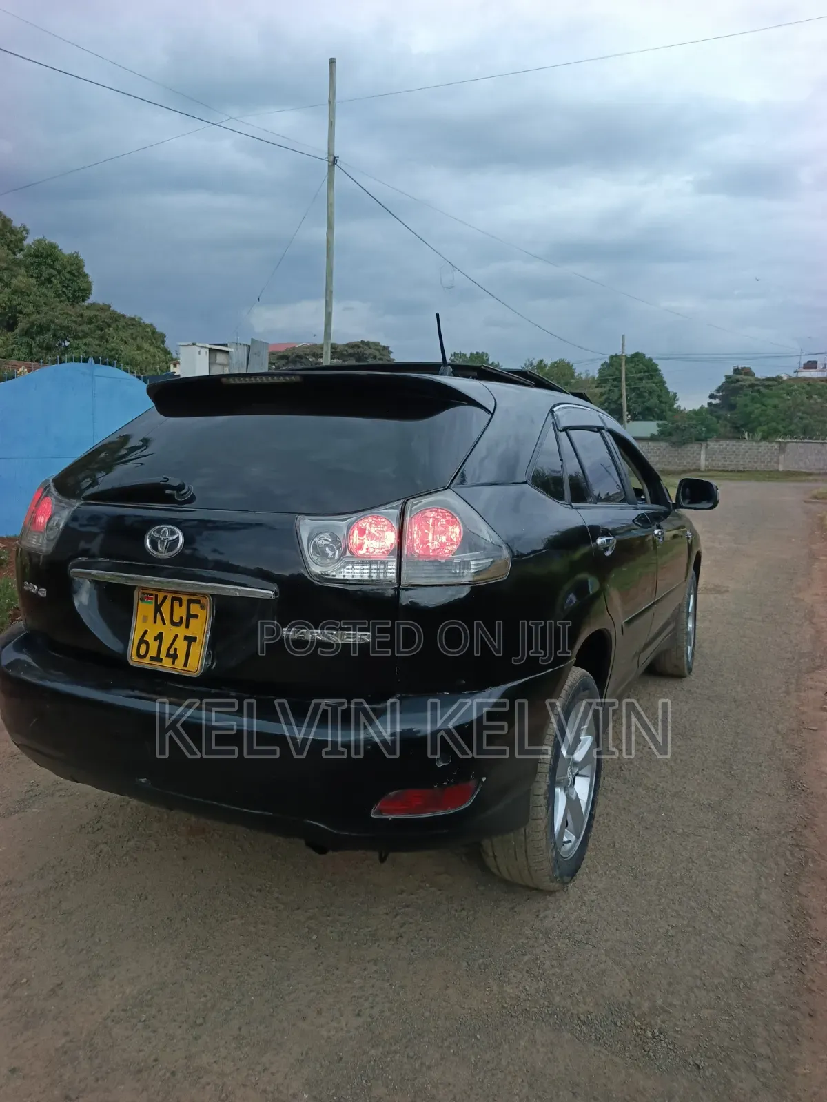 Toyota Harrier 2008 Black
