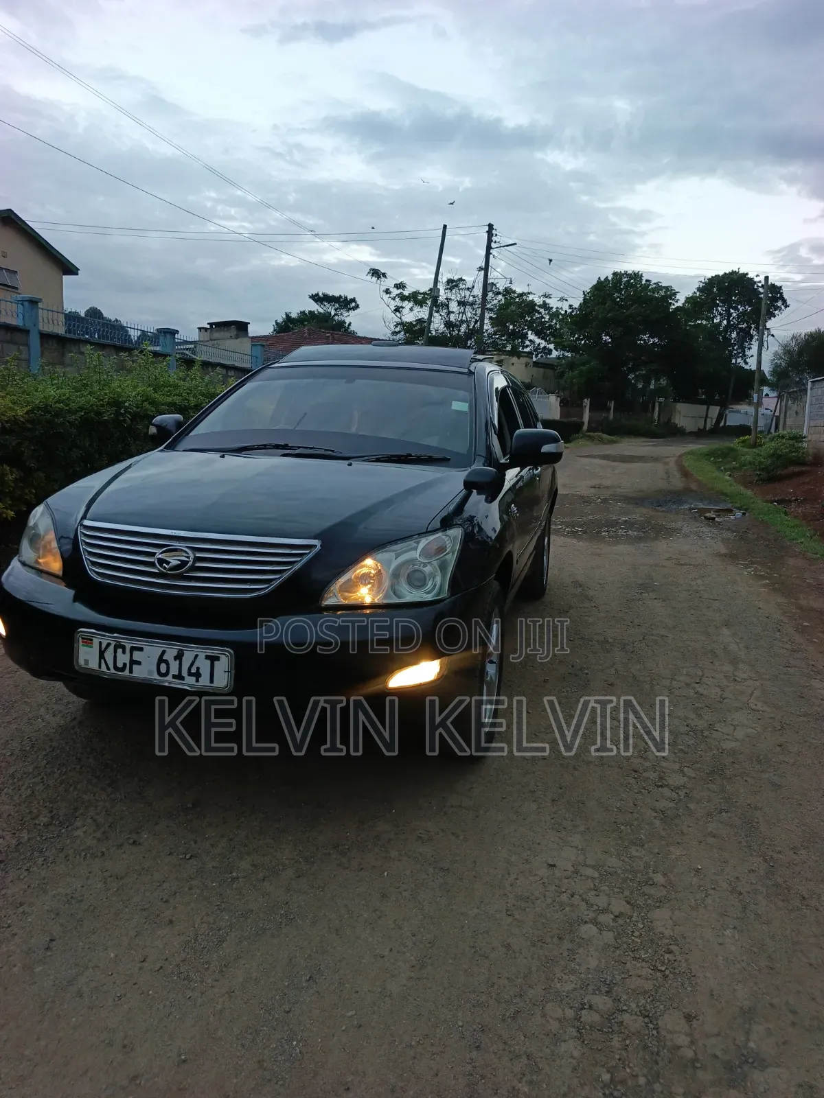 Toyota Harrier 2008 Black